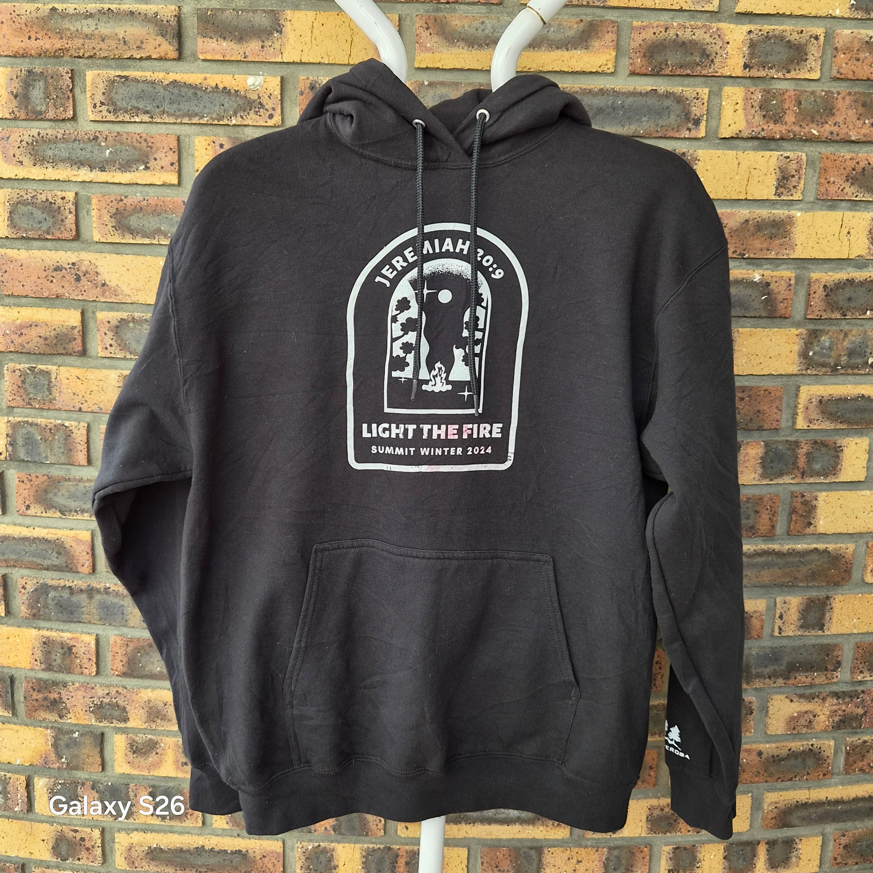 Sweat Port & Company Light the Fire USA noir taille L