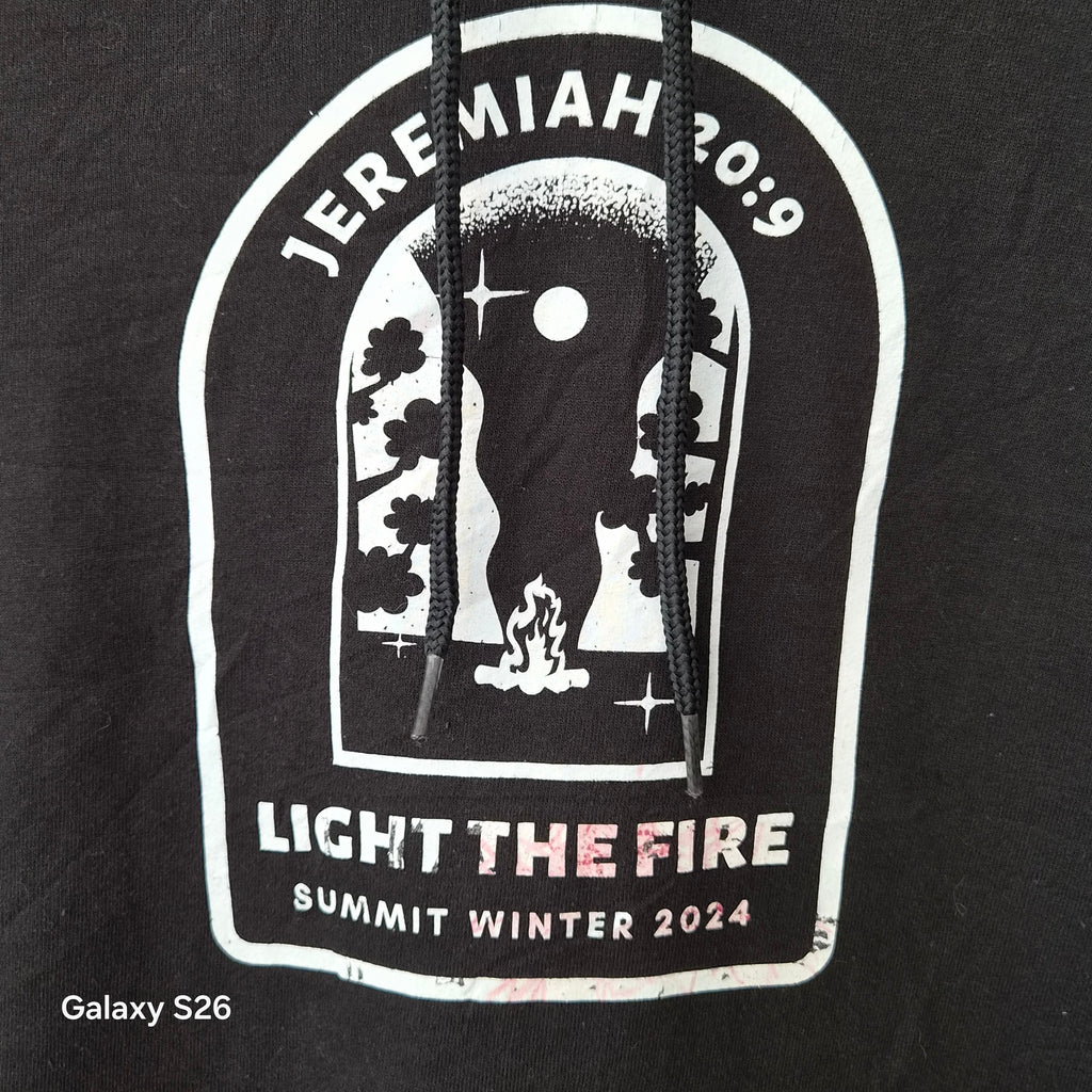 Sweat Port & Company Light the Fire USA noir taille L