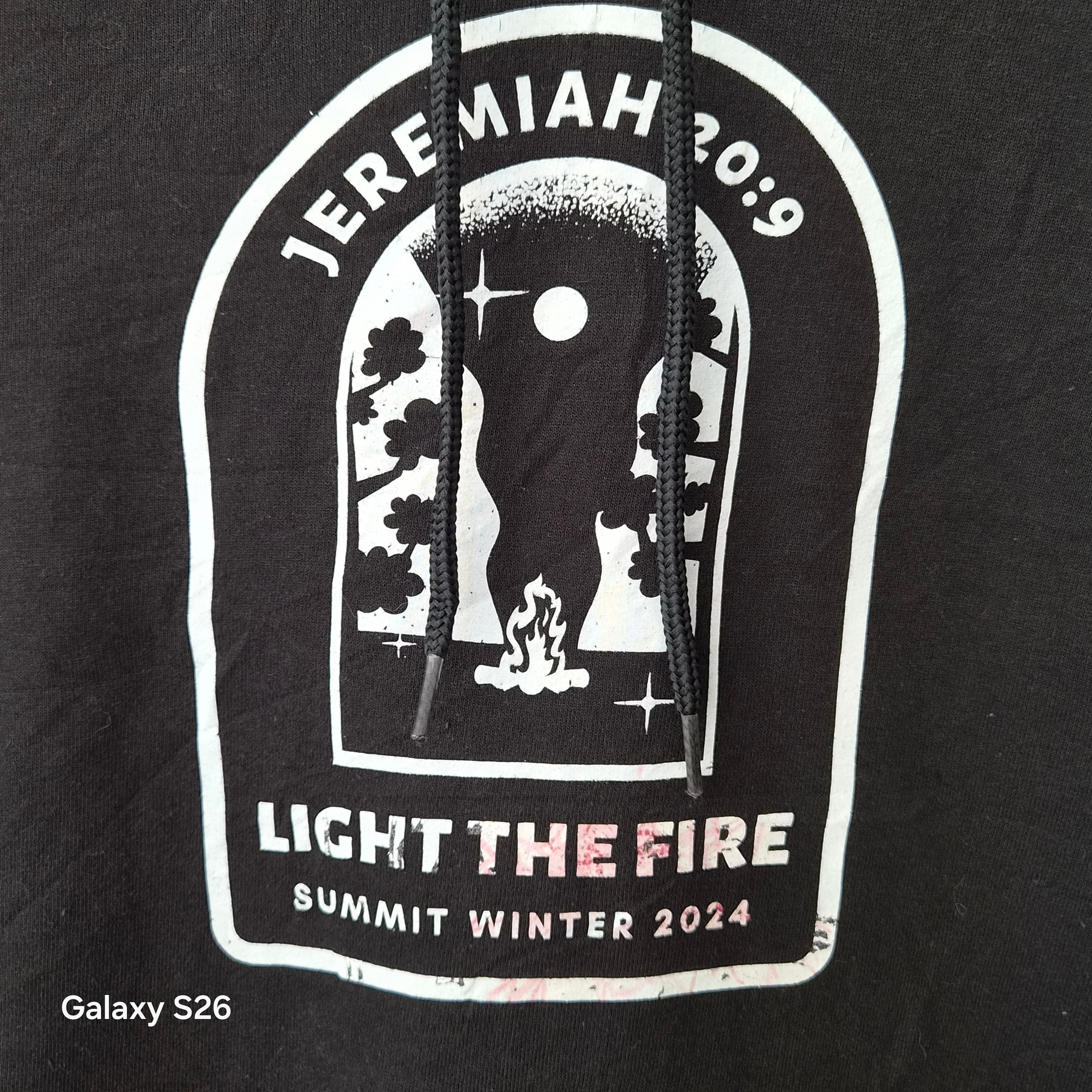 Sweat Port & Company Light the Fire USA noir taille L