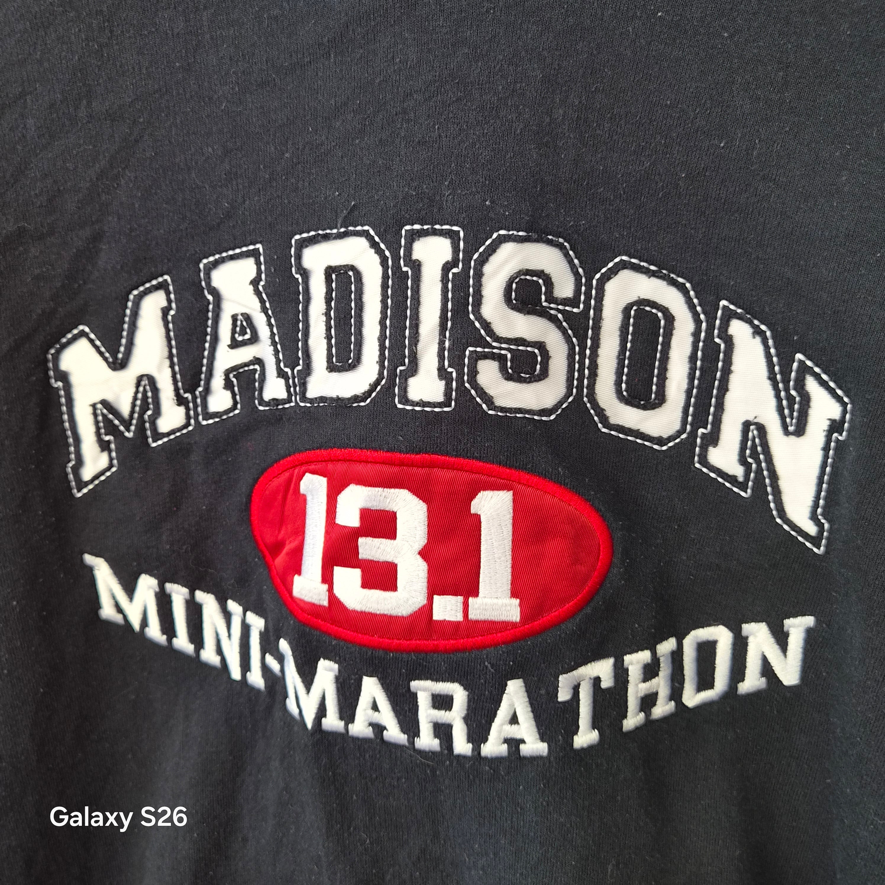 Sweat Gildan Madison Mini Marathon USA noir taille L