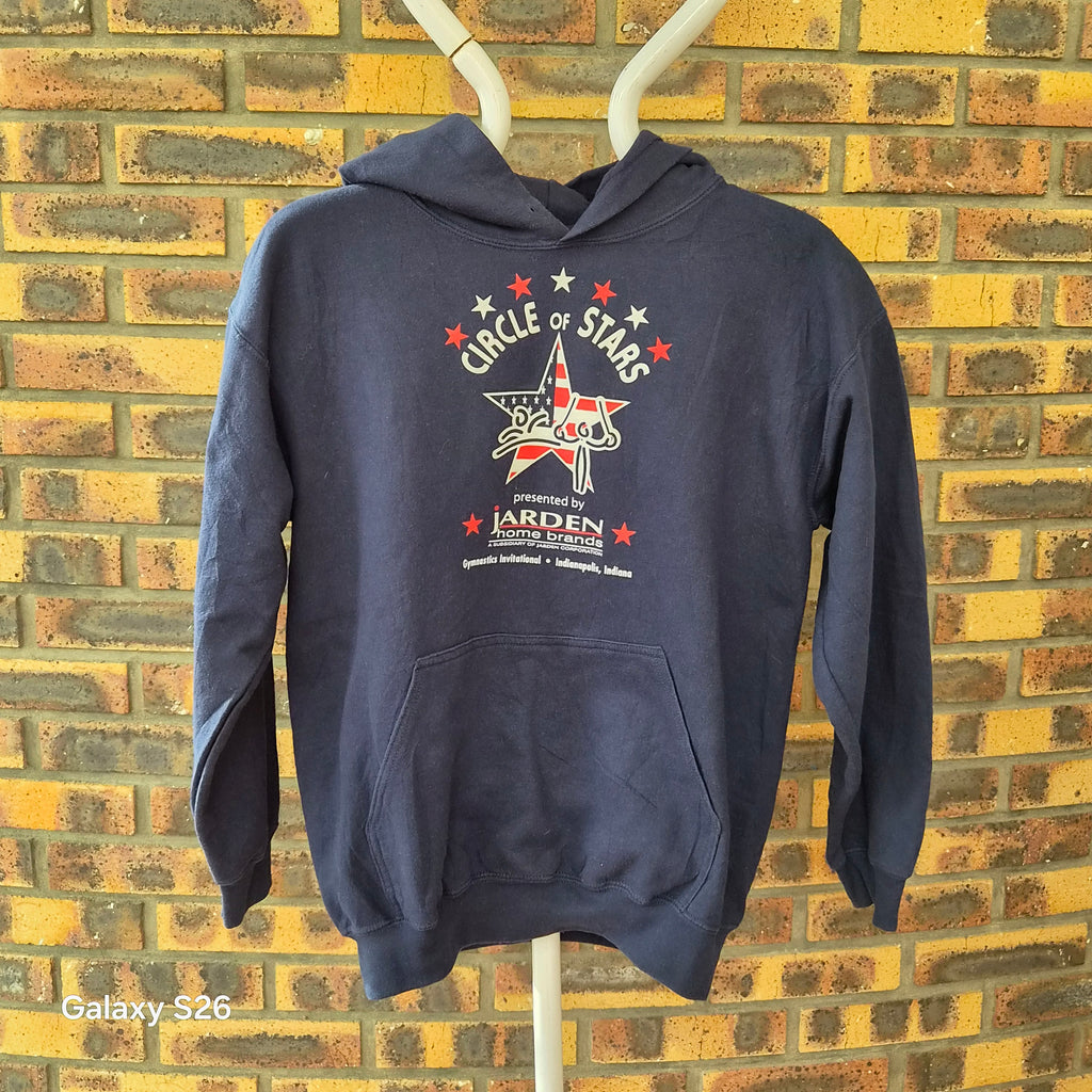 Sweat Circle of Stars Gymnastics USA bleu marine taille M