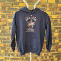 Sweat Circle of Stars Gymnastics USA bleu marine taille M