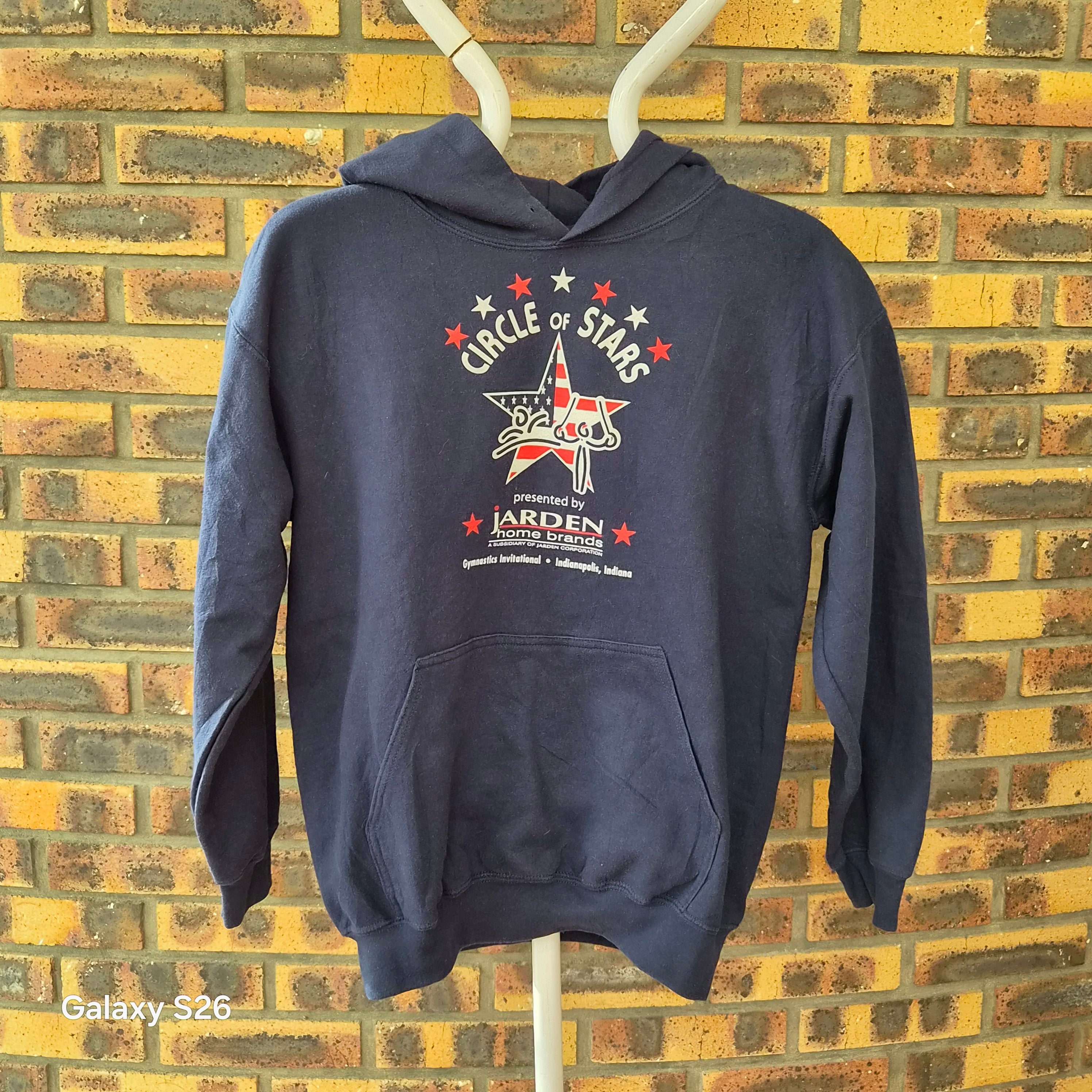 Sweat Circle of Stars Gymnastics USA bleu marine taille M