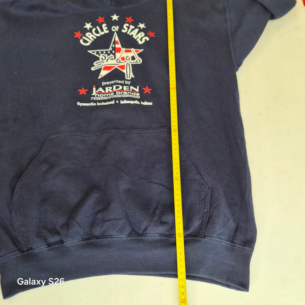 Sweat Circle of Stars Gymnastics USA bleu marine taille M