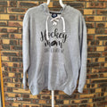 Sweat J. America Hockey Mom gris taille XL