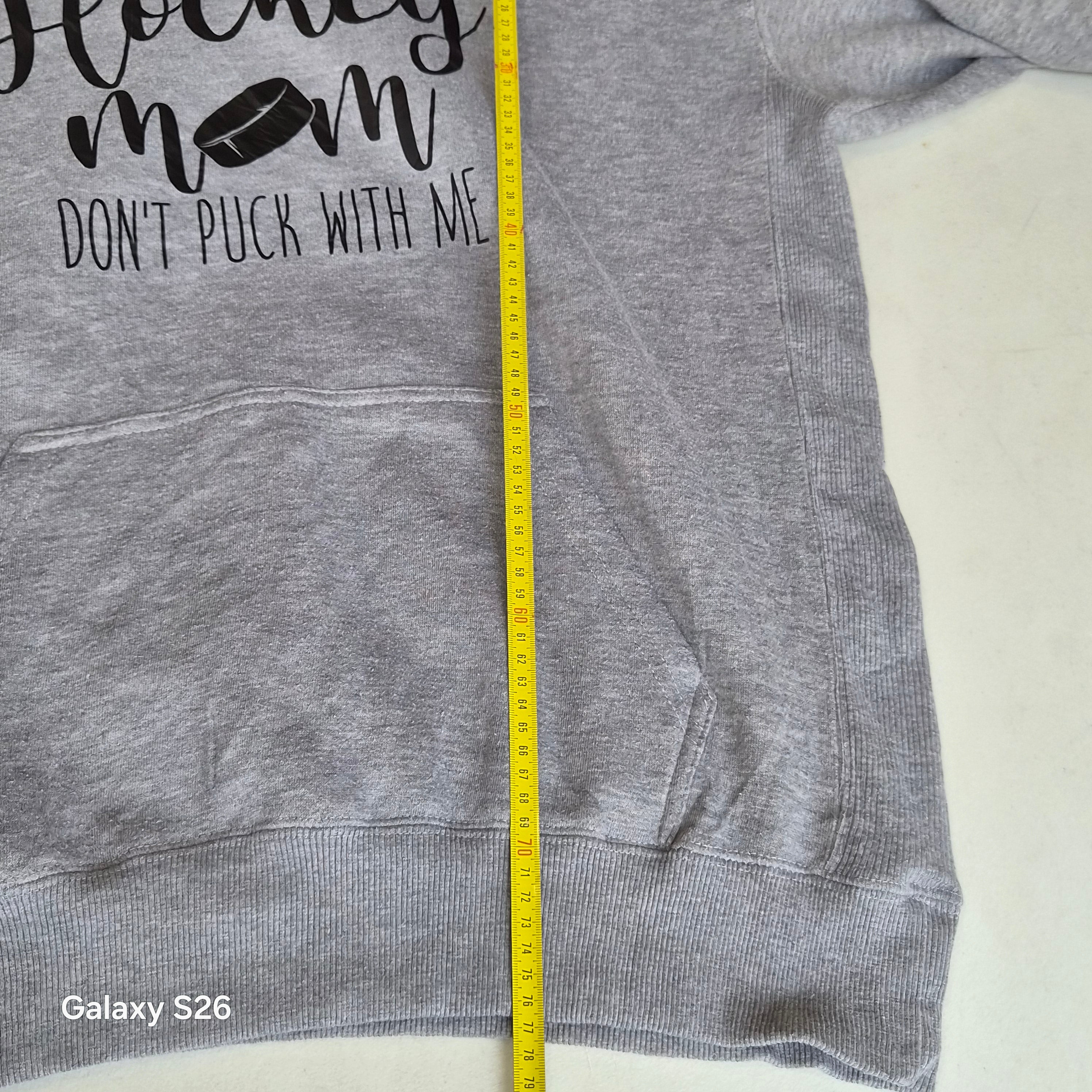 Sweat J. America Hockey Mom gris taille XL
