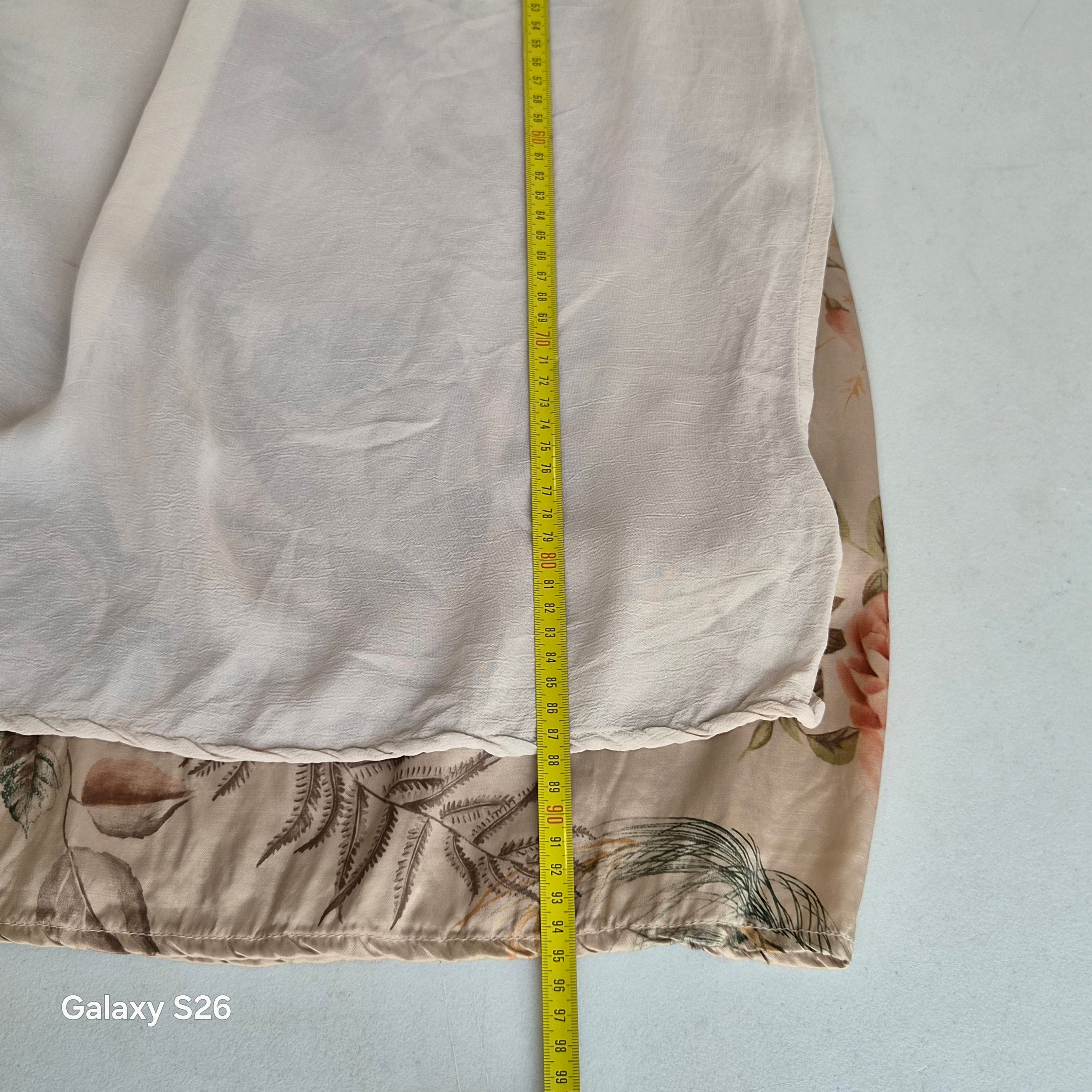 Jupe longue My Day Made in Italy beige taille S