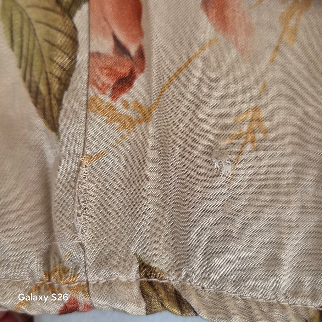 Jupe longue My Day Made in Italy beige taille S