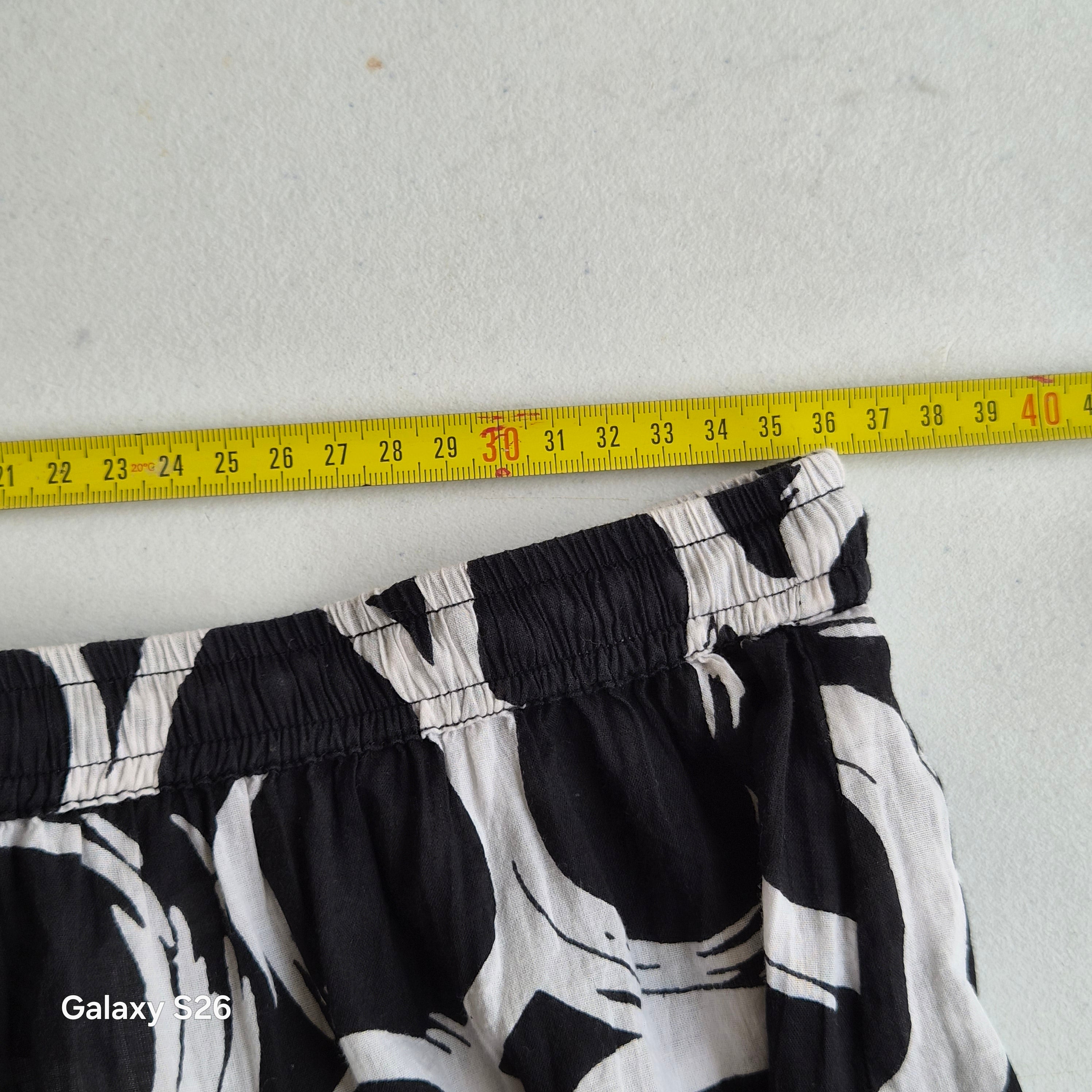 Jupe longue Grace Elements noire et blanche taille M