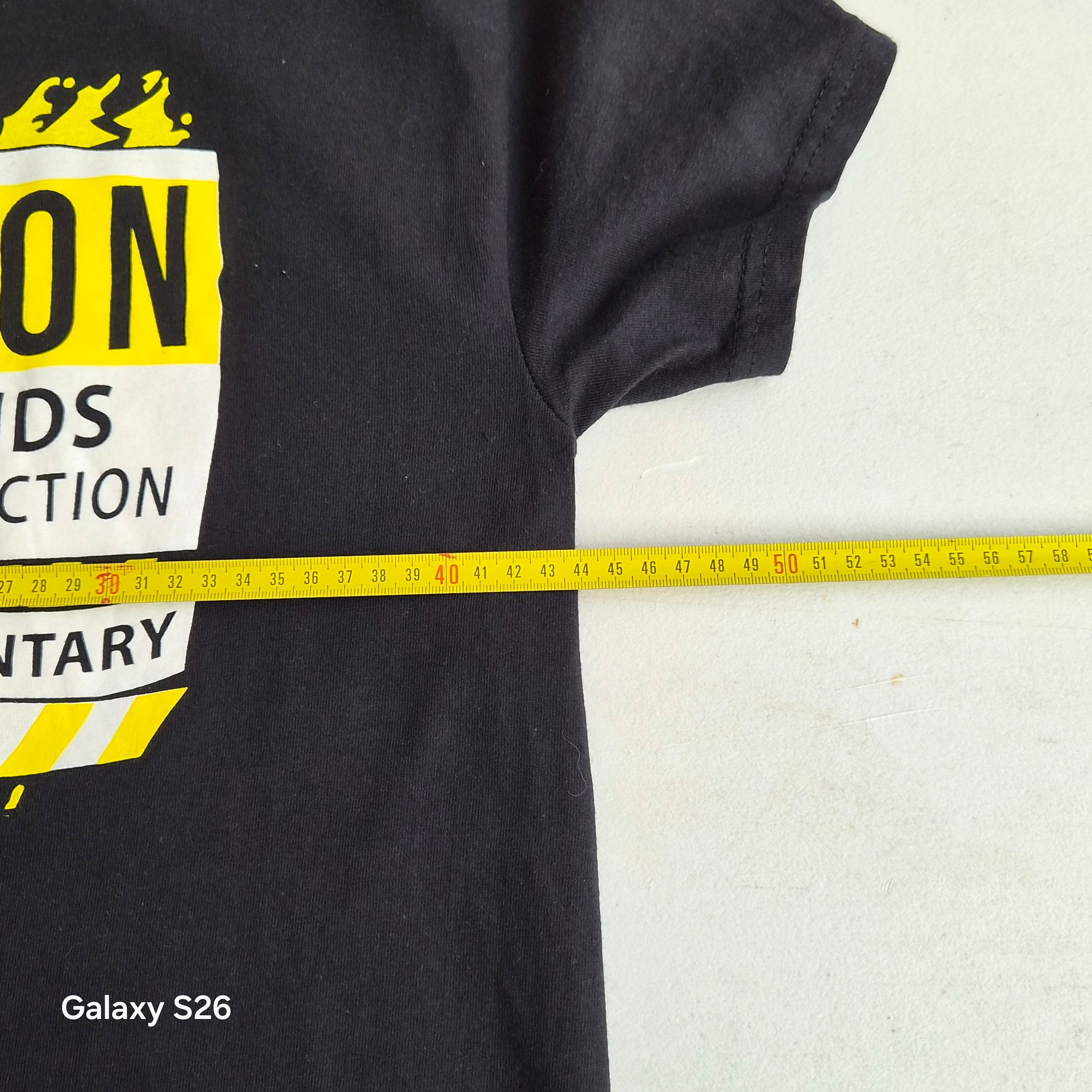 T-shirt Gildan Morton Elementary USA noir taille S