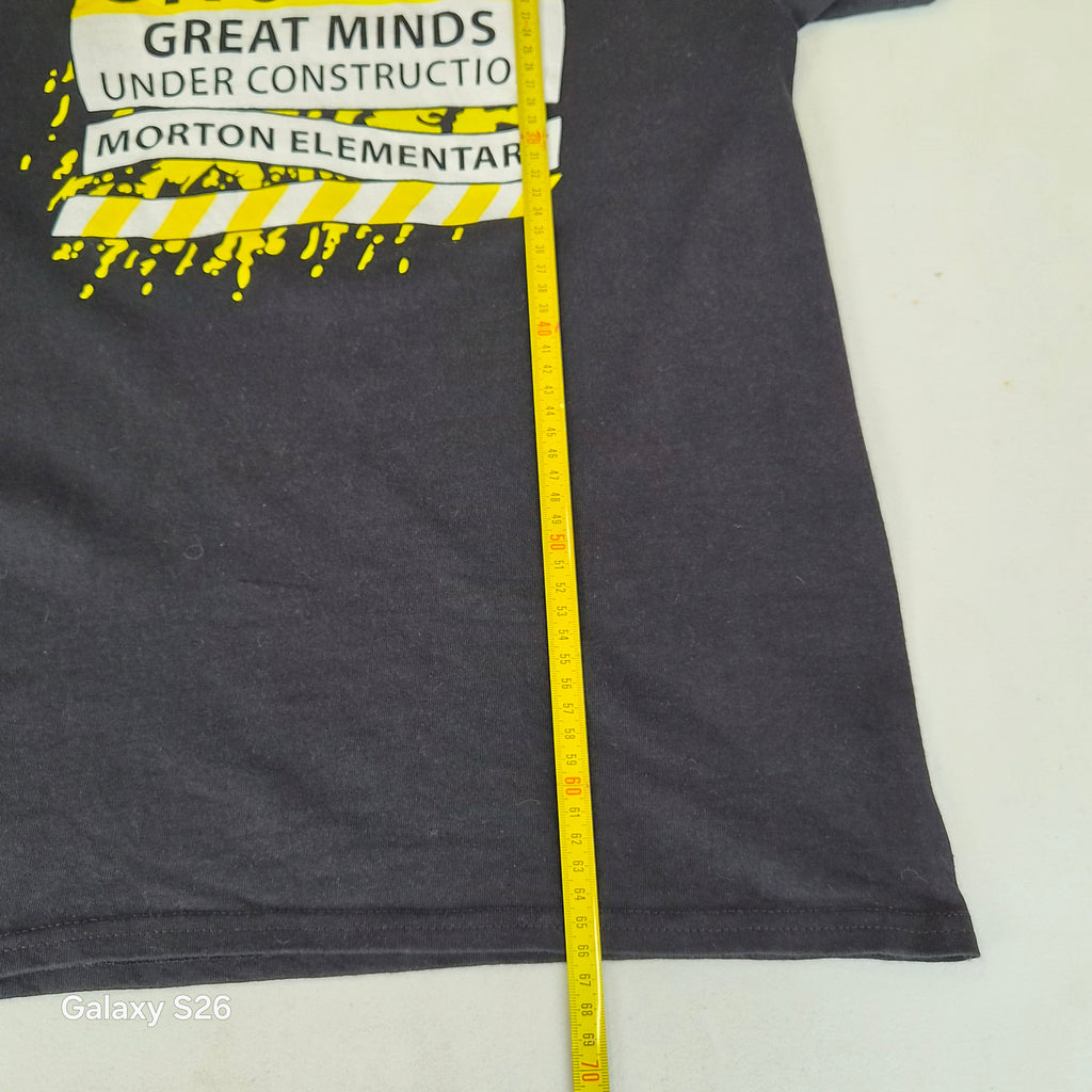 T-shirt Gildan Morton Elementary USA noir taille S