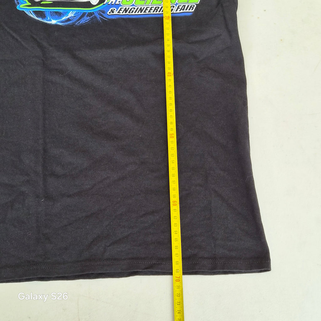 T-shirt Gildan Back to the Science noir taille S