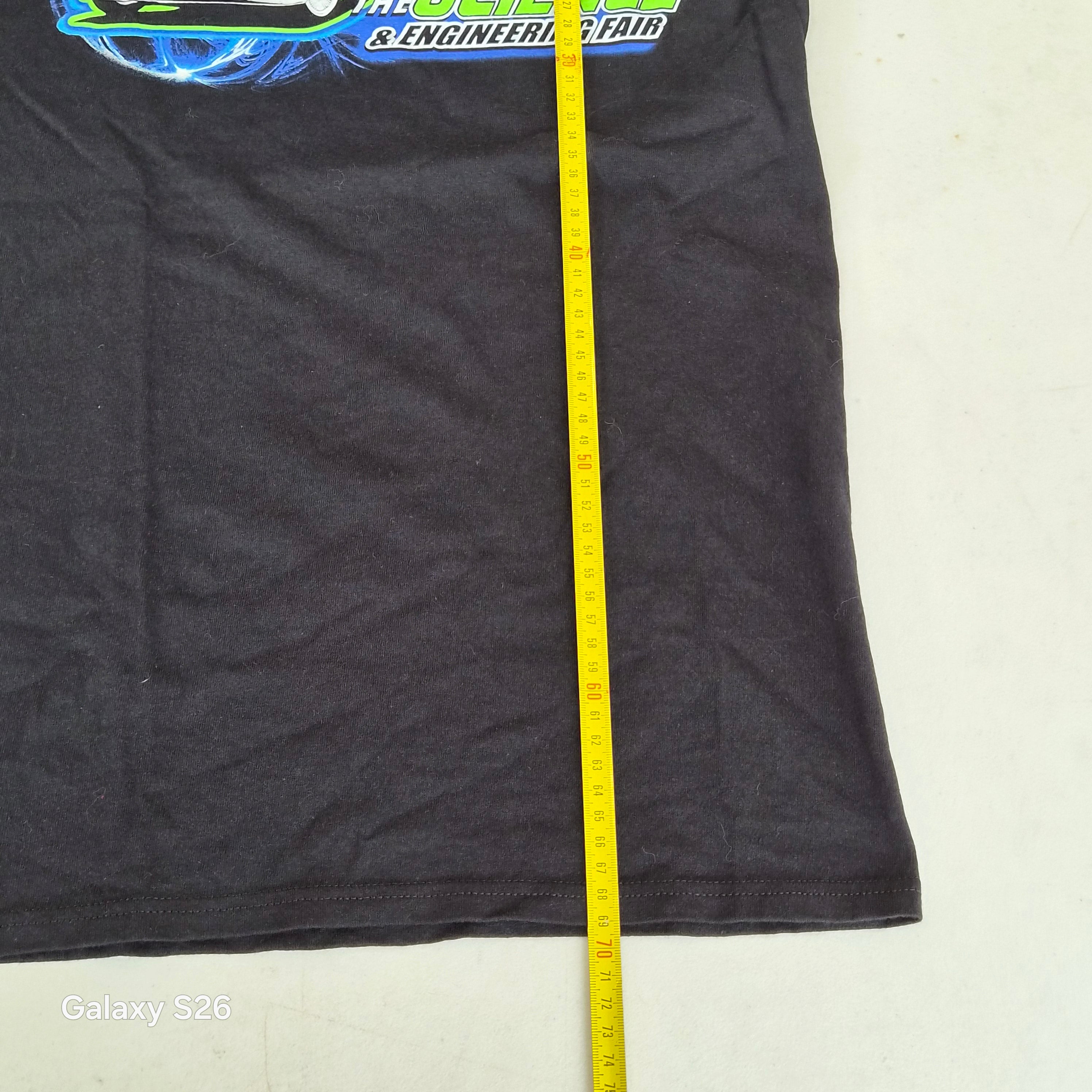 T-shirt Gildan Back to the Science noir taille S