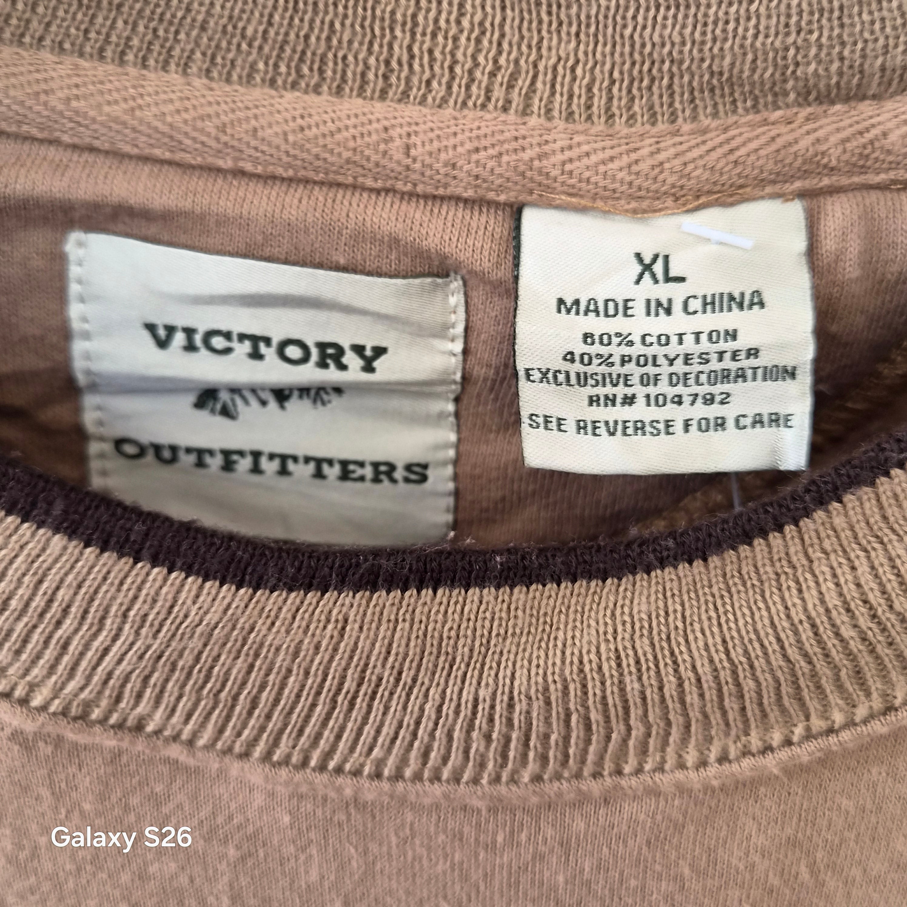 Sweat Victory Outfitters chasse canard USA beige taille XL