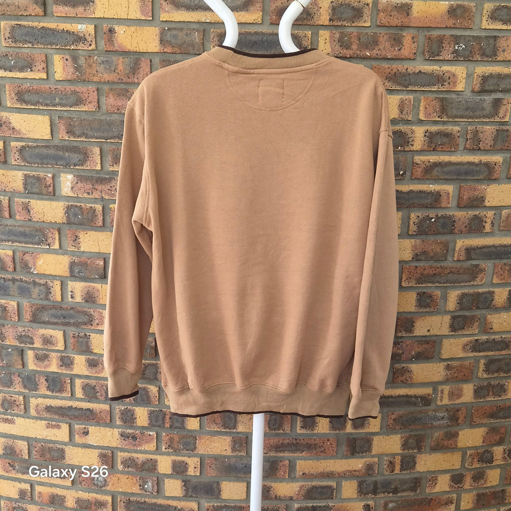 Sweat Victory Outfitters chasse canard USA beige taille XL