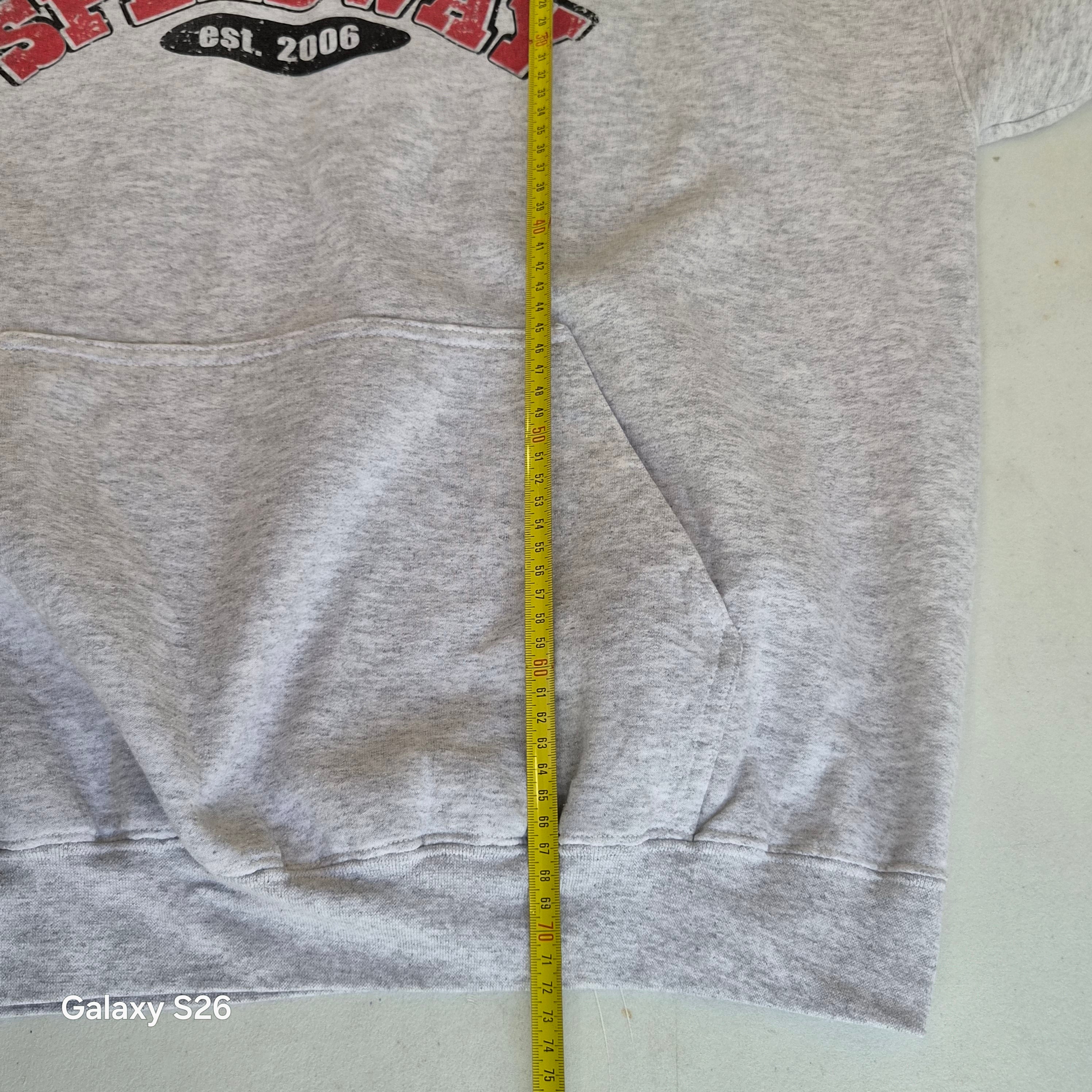 Sweat Gildan Iowa Speedway USA gris taille XL