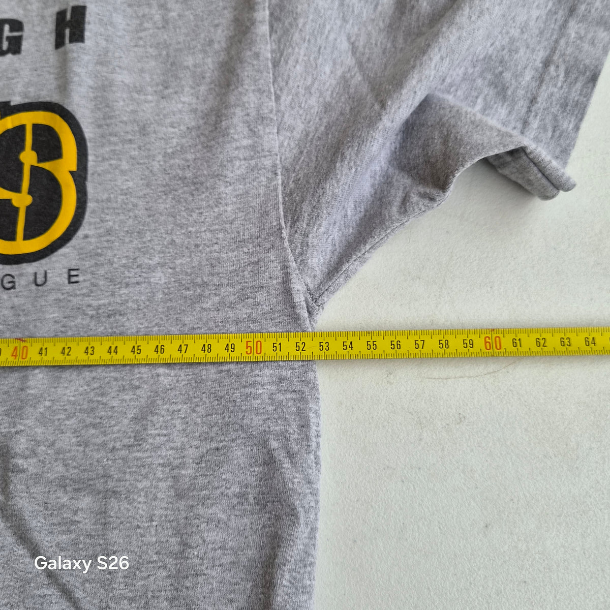 T-shirt NFL Pittsburgh Steelers gris – L