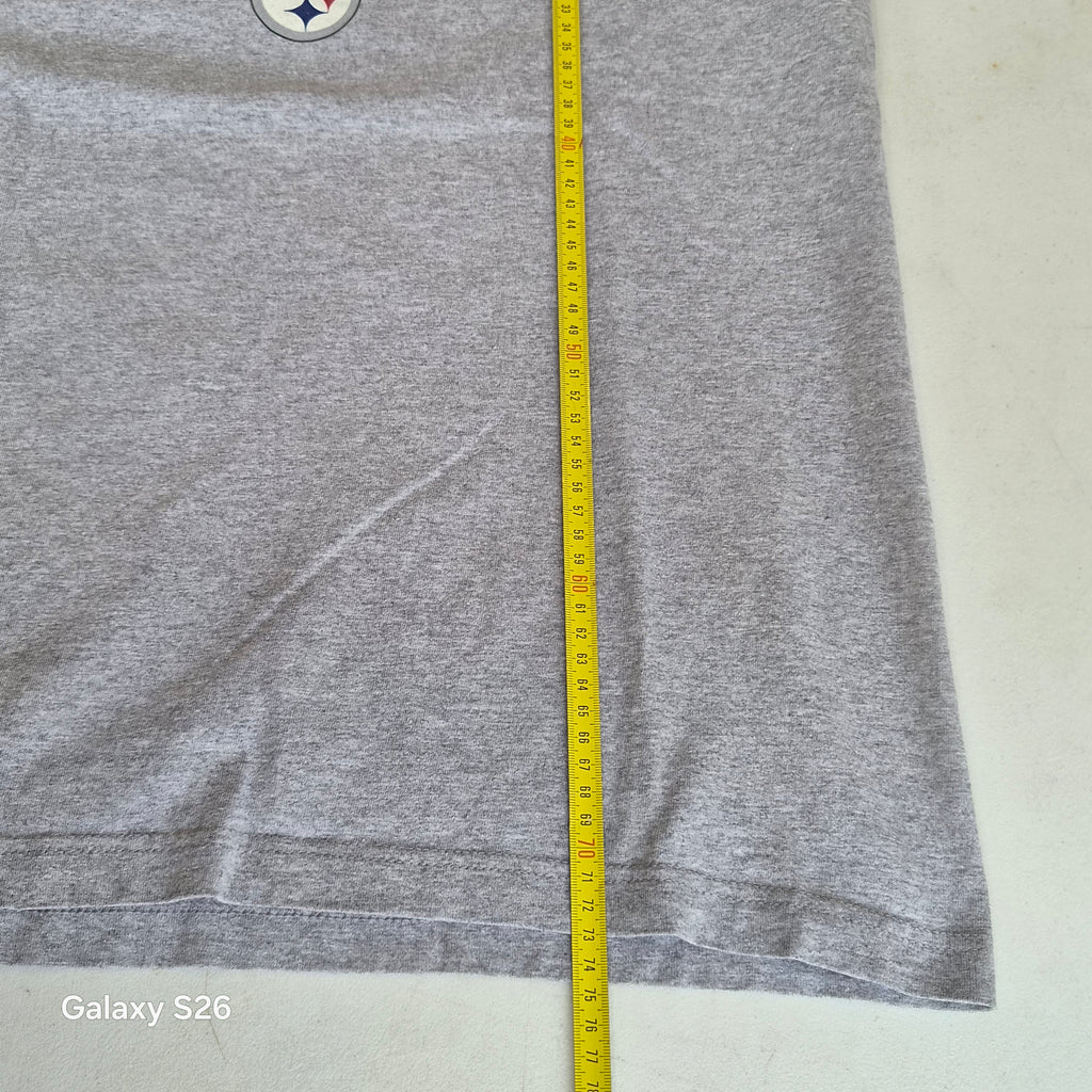 T-shirt NFL Pittsburgh Steelers gris – L