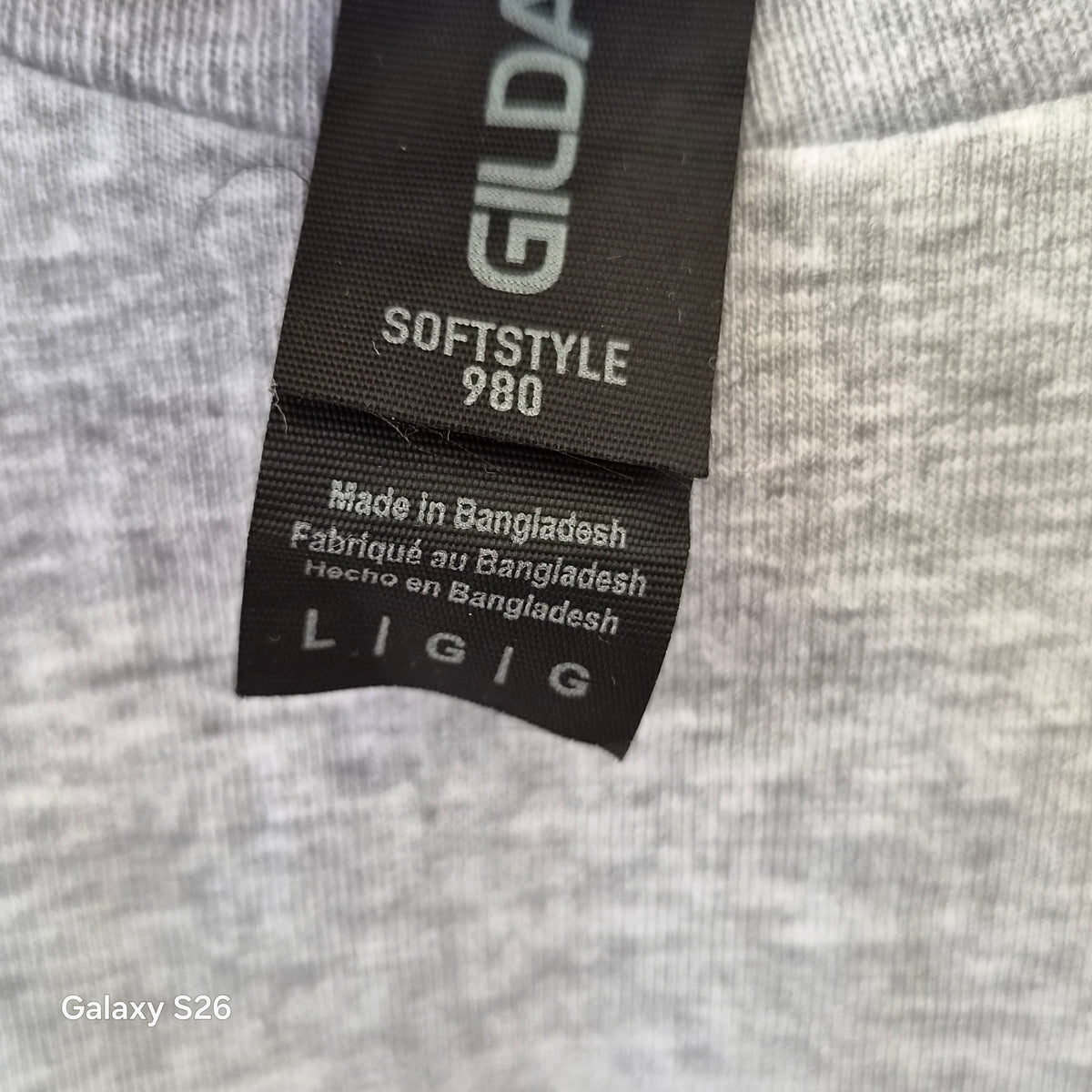 T-shirt Gildan Saint Ignatius Crew Summer 2023 gris L