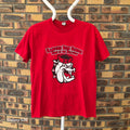 T-shirt Hanford High School Bullpups Californie rouge taille L