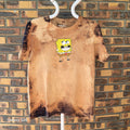 T-shirt Bob l’Éponge Nickelodeon tie-dye marron – M