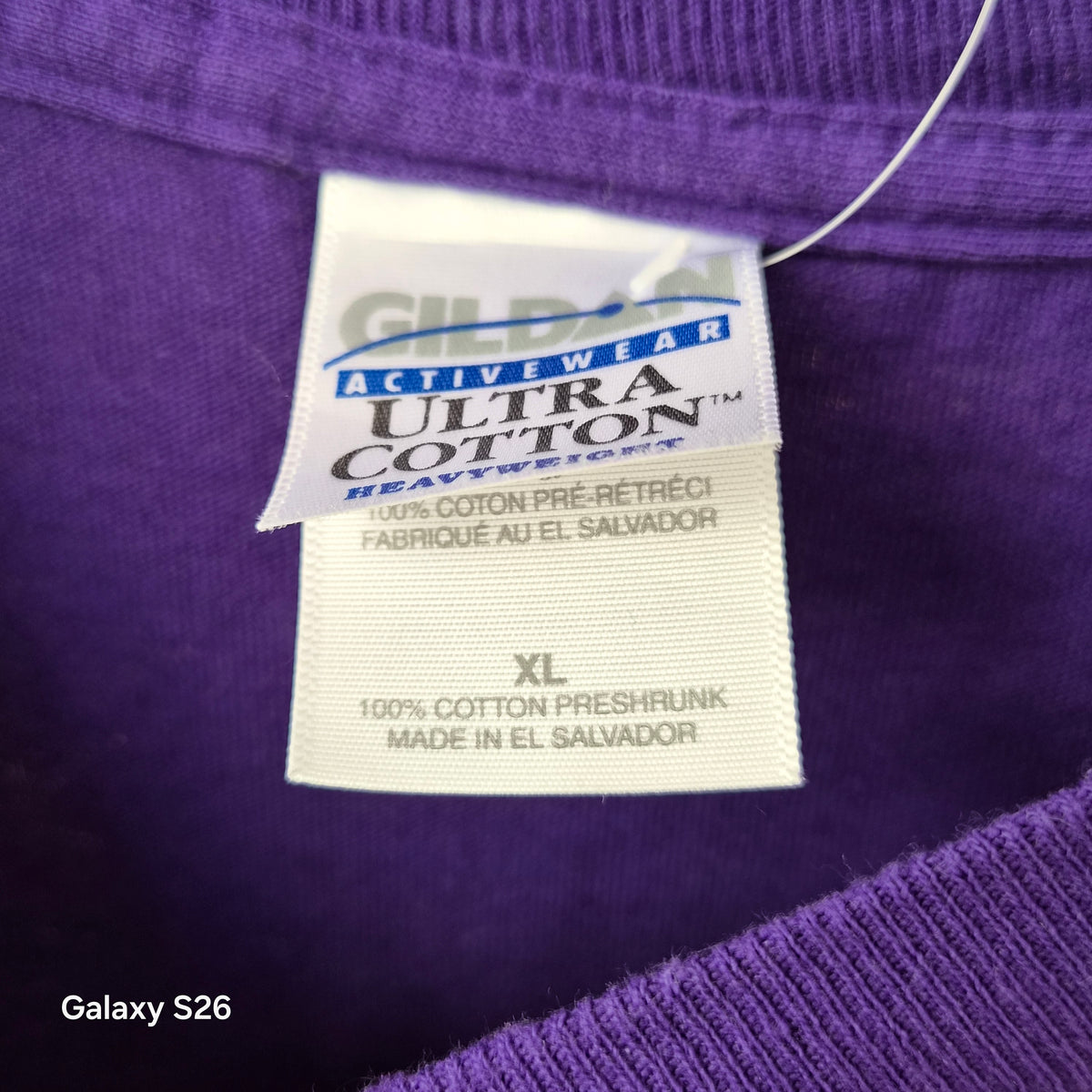 T-shirt manches longues Gildan UNI Panthers Iowa violet XL