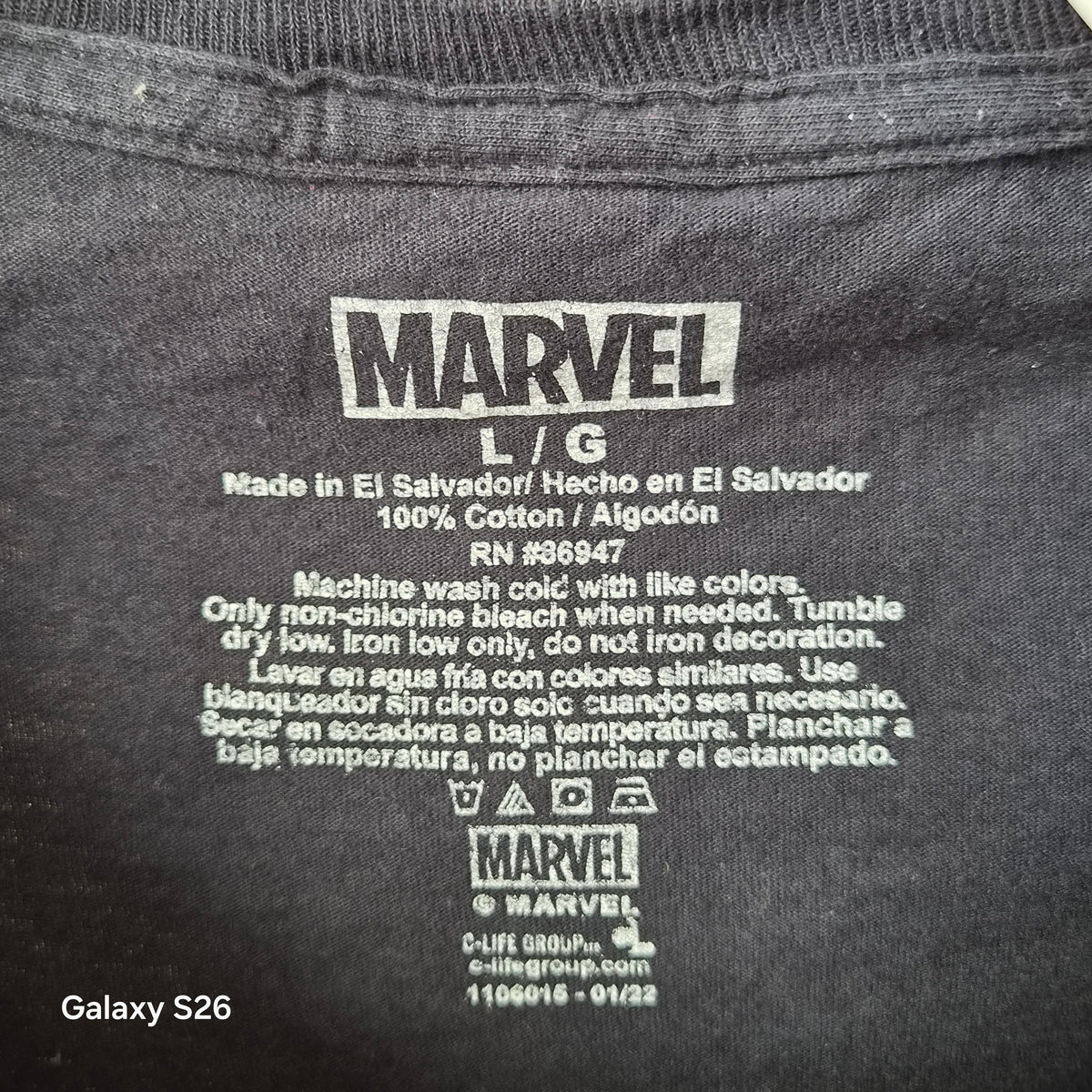 T-shirt Marvel Venom noir graphique taille L