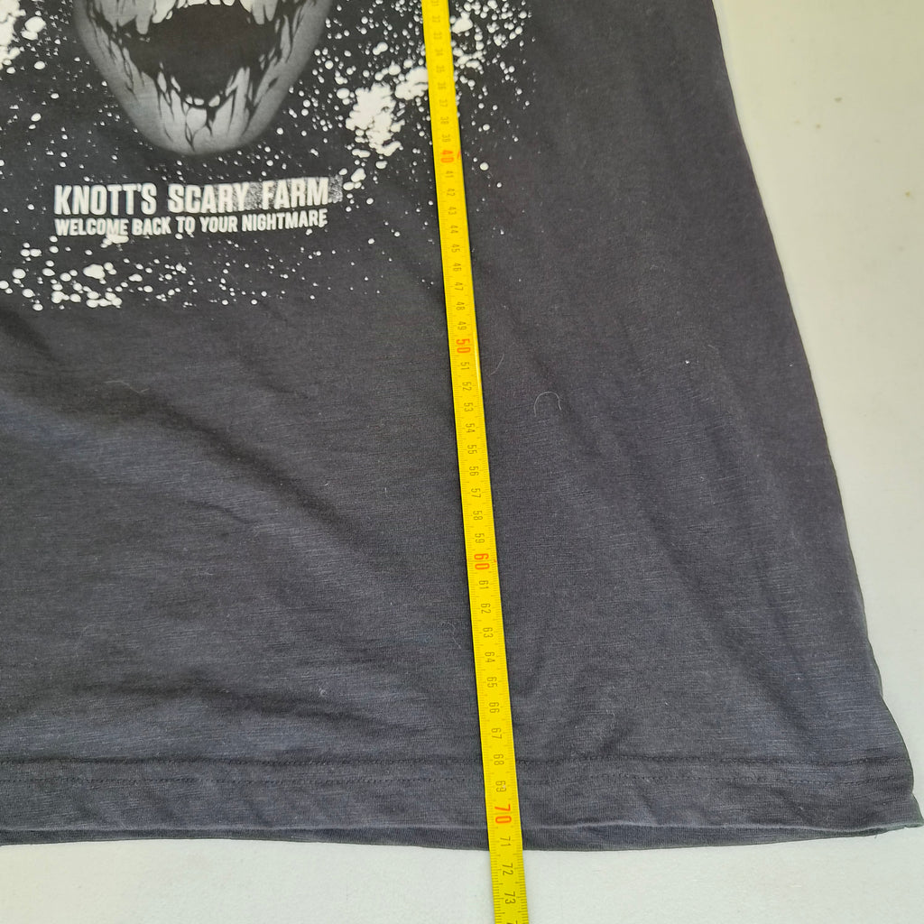 T-shirt Knott’s Scary Farm Welcome Back to Your Nightmare noir – L