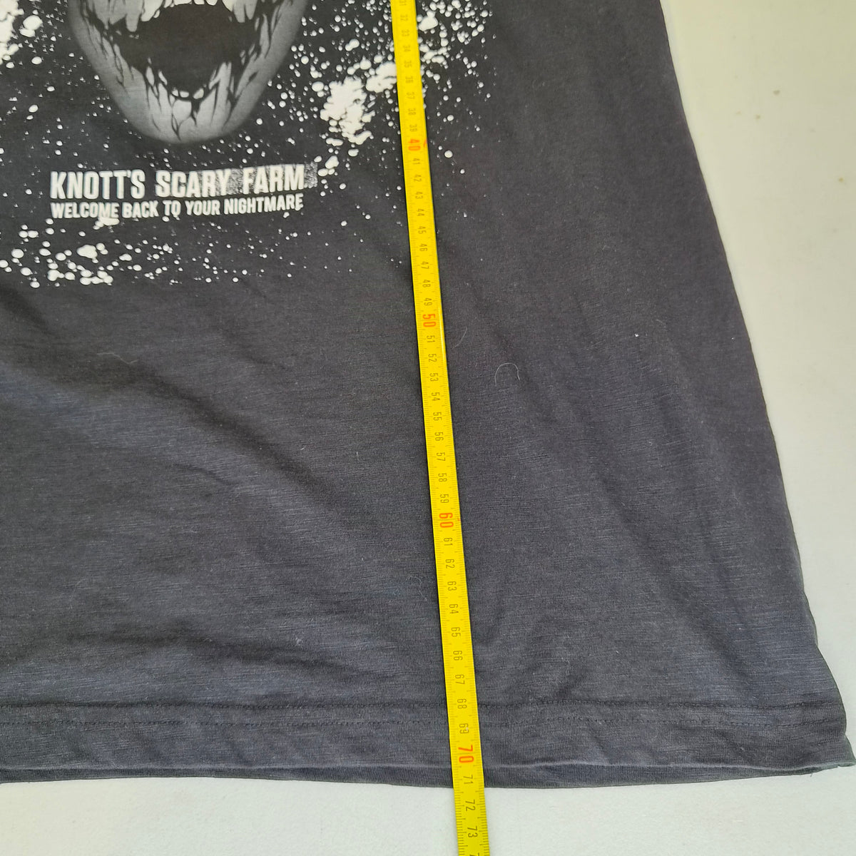 T-shirt Knott’s Scary Farm Welcome Back to Your Nightmare noir – L