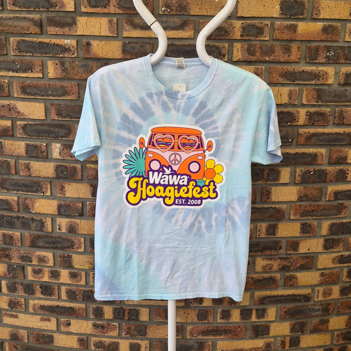 T-shirt Wawa Hoagiefest 15 Years tie-dye – M