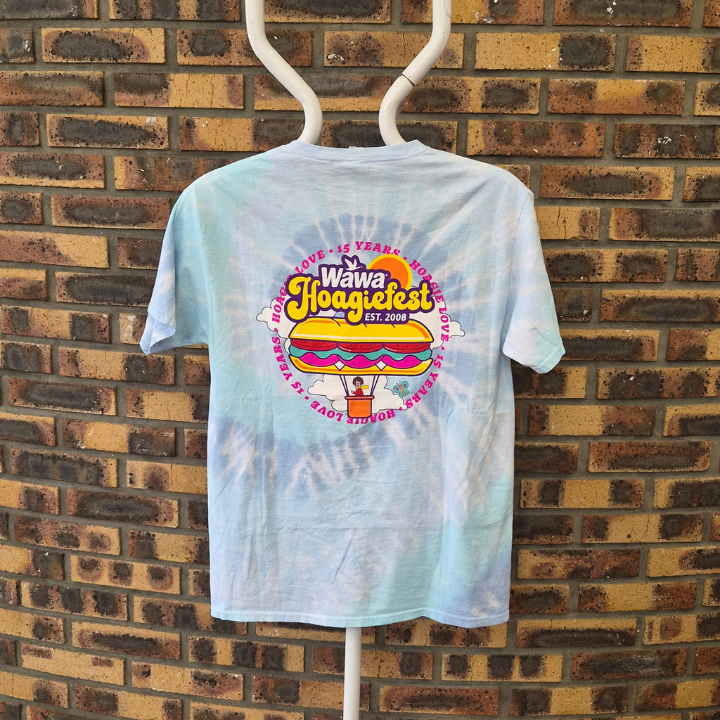 T-shirt Wawa Hoagiefest 15 Years tie-dye – M