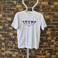 T-shirt Bayside Trump Pence 2020 blanc – M
