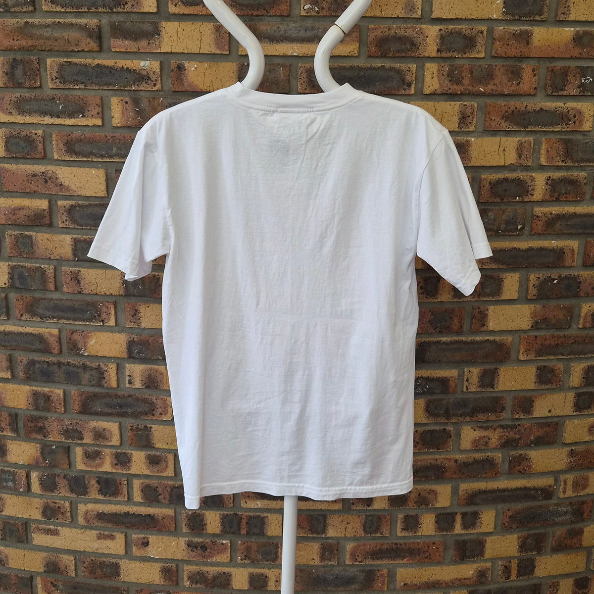 T-shirt Bayside Trump Pence 2020 blanc – M