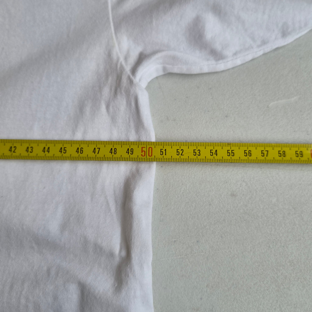 T-shirt Bayside Trump Pence 2020 blanc – M