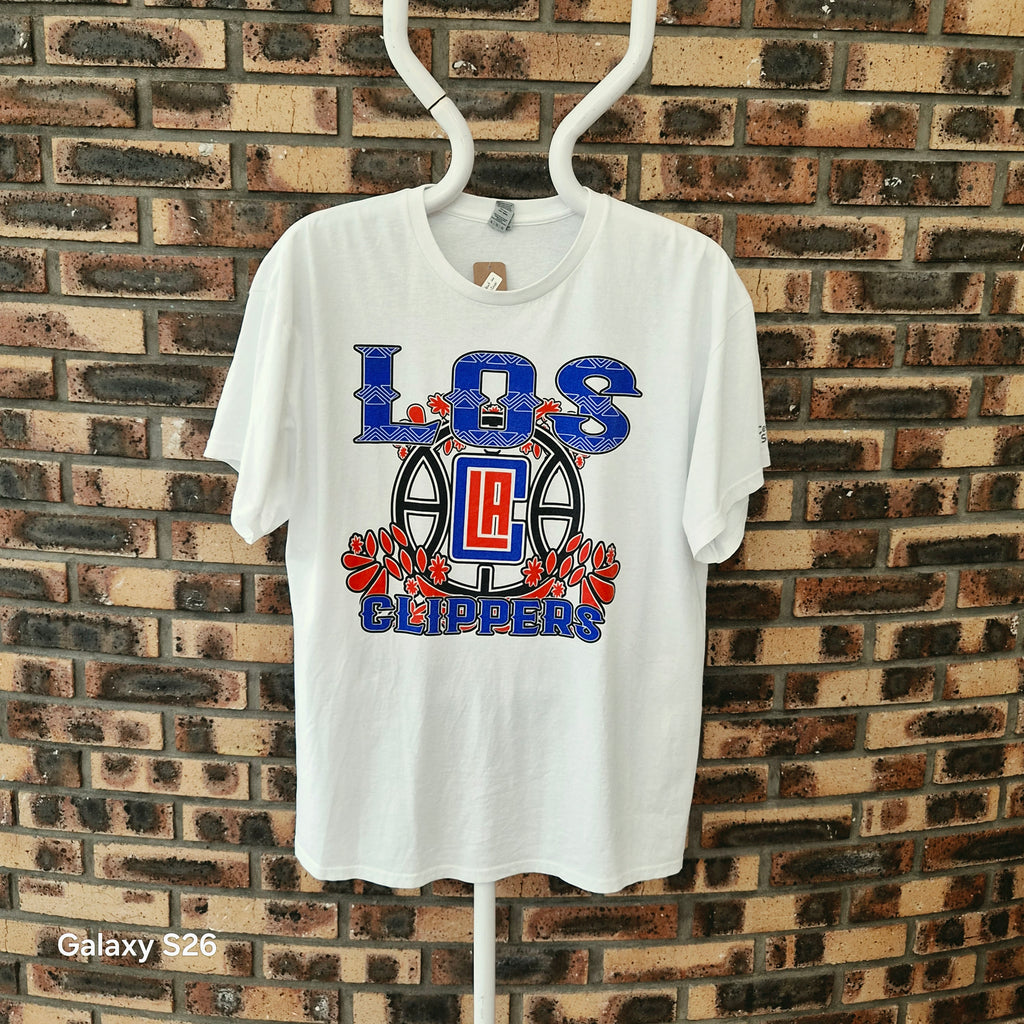 T-shirt NBA Los Angeles Clippers – Blanc – Taille XL