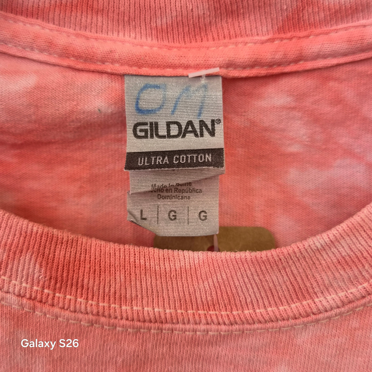 T-shirt Gildan OSH Marching Band 2021 tie-dye rose – L