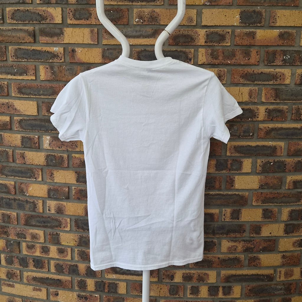 T-shirt Gildan Goods & Goats Market blanc – S