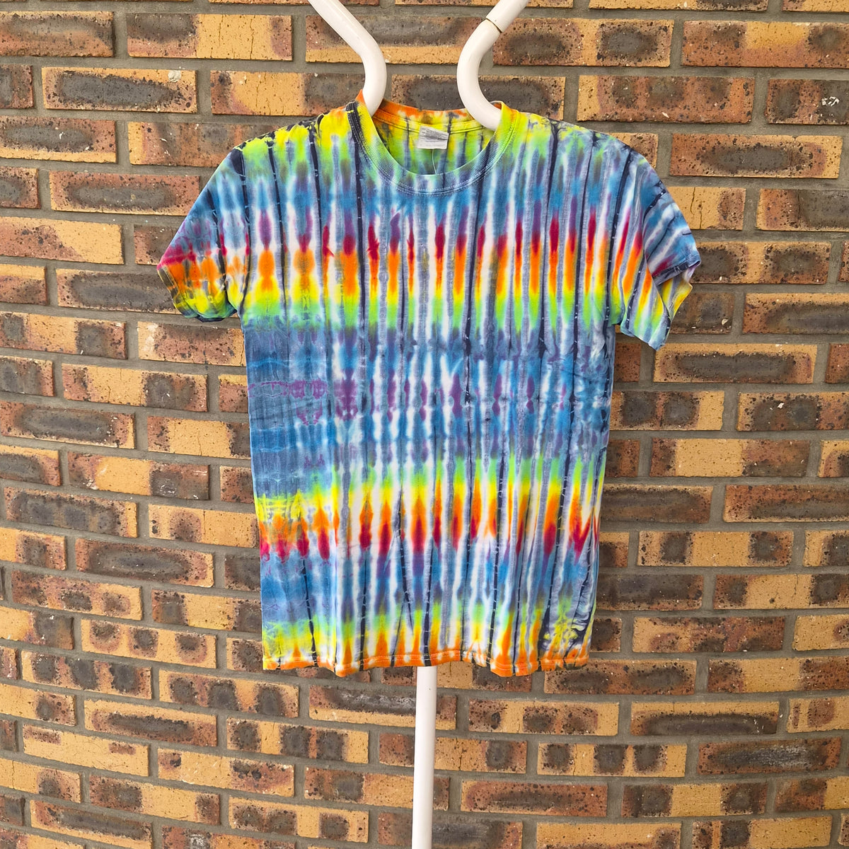 T-shirt Gildan Ultra Cotton tie-dye multicolore – S