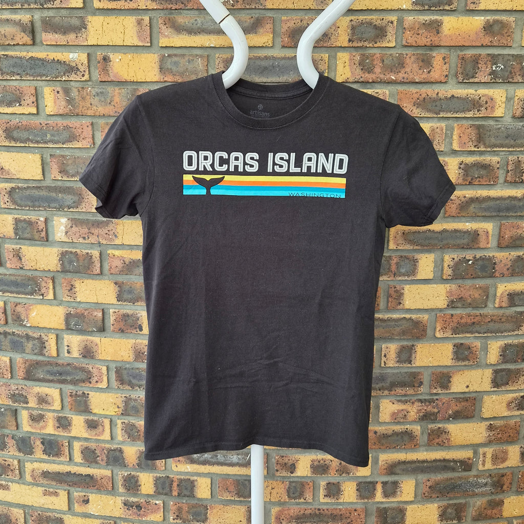 T-shirt Artisans Orcas Island Washington noir – S