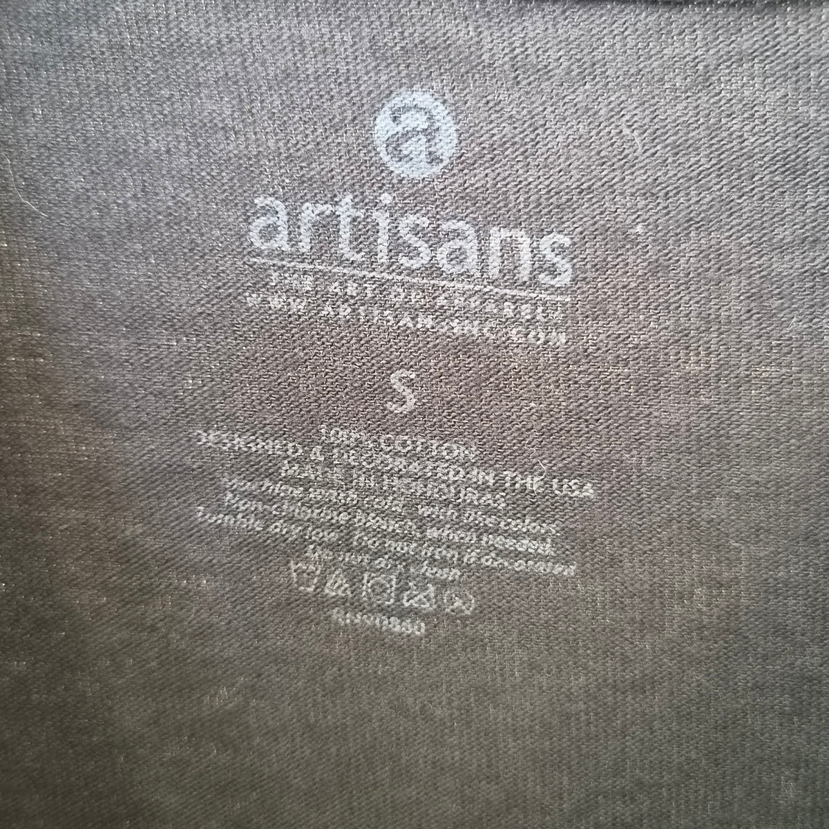 T-shirt Artisans Orcas Island Washington noir – S