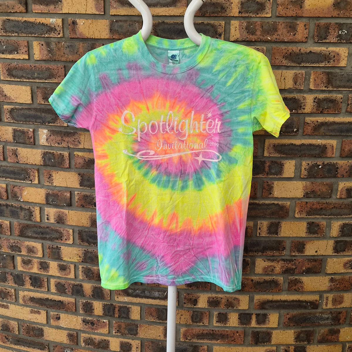 T-shirt Tie-Dye Vintage Colortone - Spotlighter Invitational 2019 - Multicolore - S