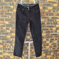 Pantalon Sonoma Life + Style velours côtelé noir – T.36-38