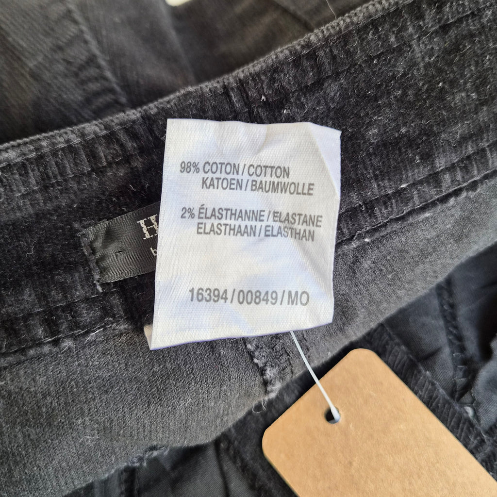 Pantalon Happy D. by Damart velours noir – env. T.40/42