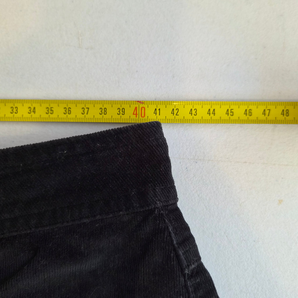 Pantalon Happy D. by Damart velours noir – env. T.40/42