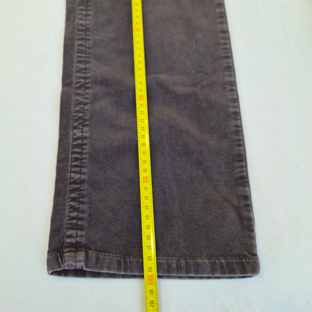 Pantalon Zaffiri velours côtelé marron – T.36