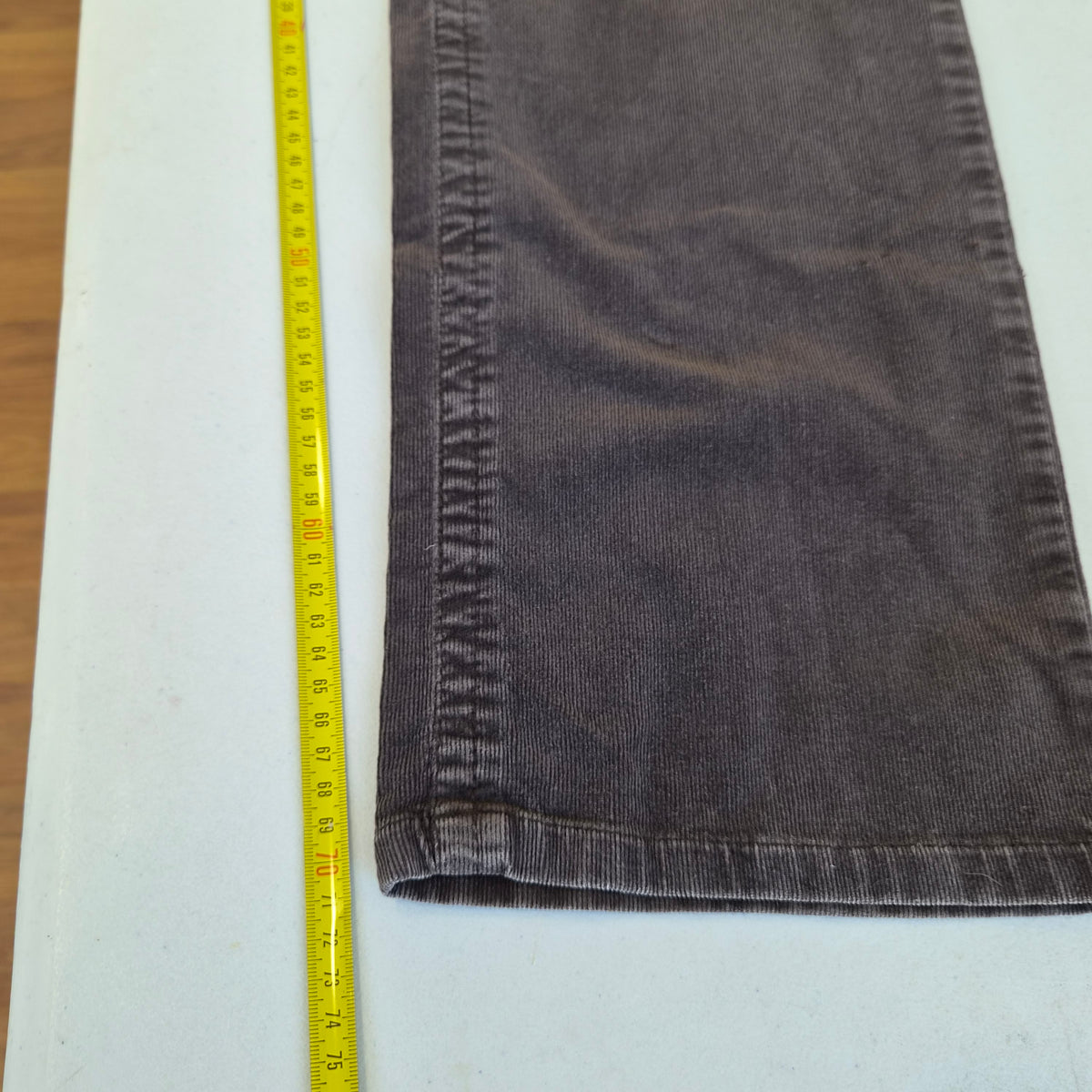 Pantalon Zaffiri velours côtelé marron – T.36