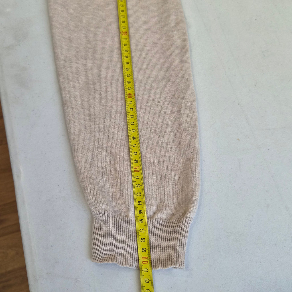 Pull homme GAP beige col V XL 100% coton