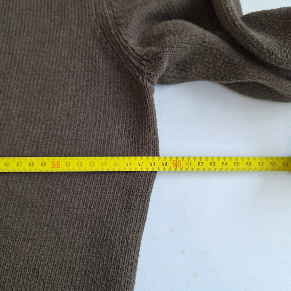 Pull homme Guide Series marron col boutonné L