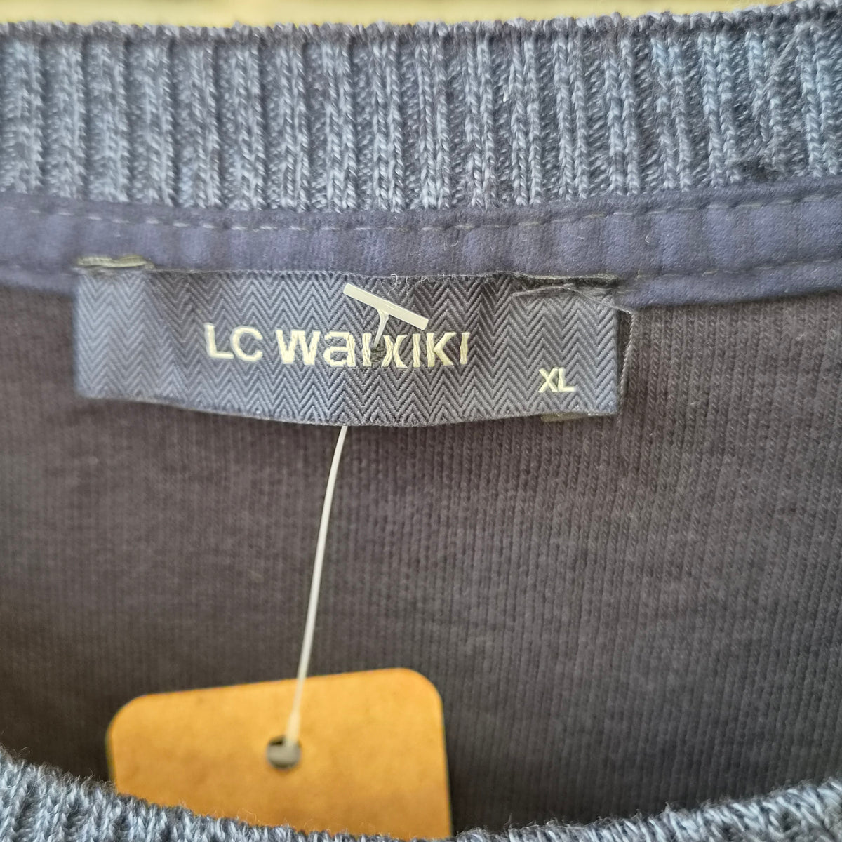 Pull LC Waikiki bleu marine chiné – XL