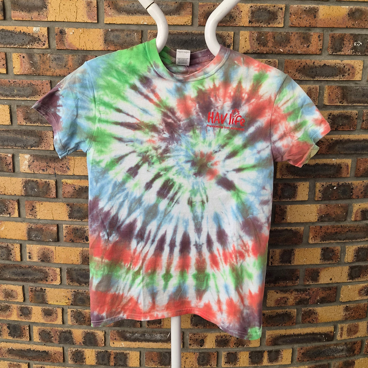 T-shirt HAVI Life tie-dye multicolore – S